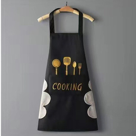 家易点 围裙家用厨房防水防油罩衣新款男女工作服日系可爱韩版时图片