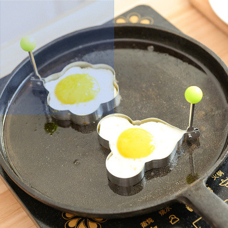 家易点 不锈钢煎蛋器 加厚不粘煎蛋模具DIY煎蛋模煎蛋圈厨房小工具图片
