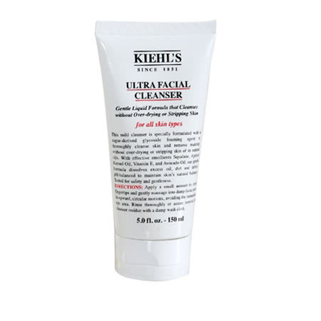 科颜氏/Kiehl's 高保湿洁面啫喱150ml 洗面奶男女深层清洁温和