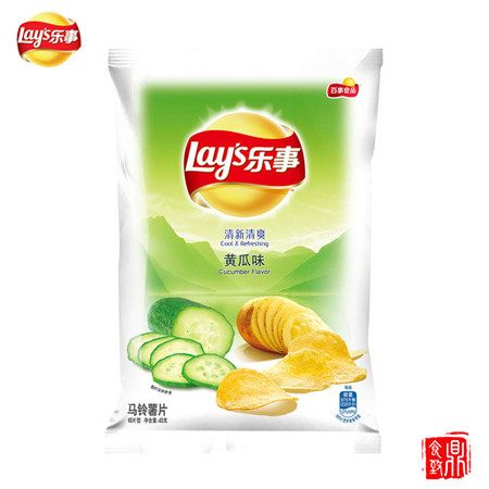 乐事薯片清新清爽黄瓜味45g（保质期至17年4月23日）图片