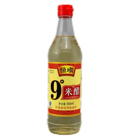 恒顺500ml/9度米醋图片