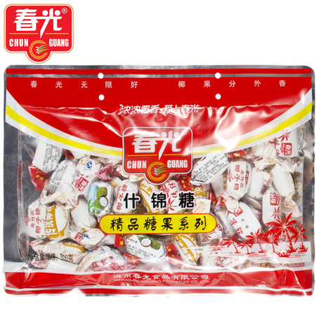 春光食品 海南特产 糖果 精品糖果系列 什锦糖500g 袋装 多种口味图片