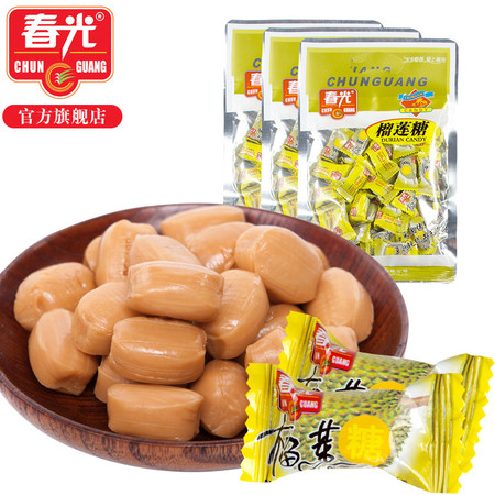 春光食品 海南特产 糖果 现代工艺 榴莲糖180g*3 传统配方 硬糖图片