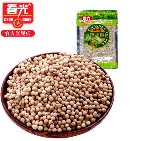 春光食品 海南特产 调味 胡椒芳香辛辣 兴隆胡椒粒180g 袋装图片