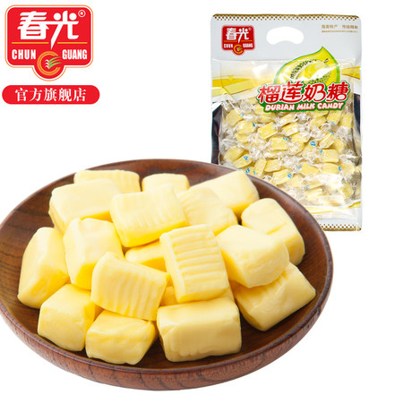 春光食品 海南特产 糖果 金枕头榴莲奶糖450g 袋 入口光滑 有嚼劲图片