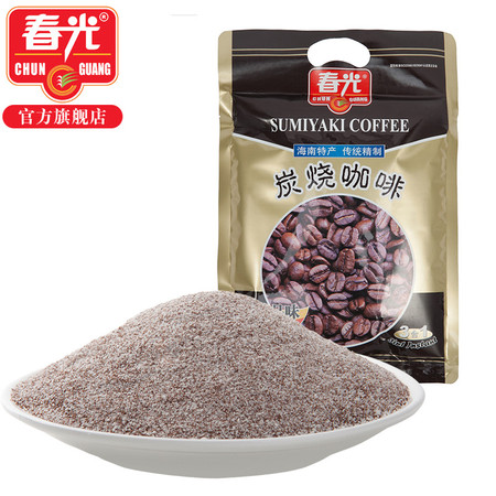 春光食品 海南特产 冲调 360g炭烧咖啡3合1 带有烧焦的碳香味 袋图片