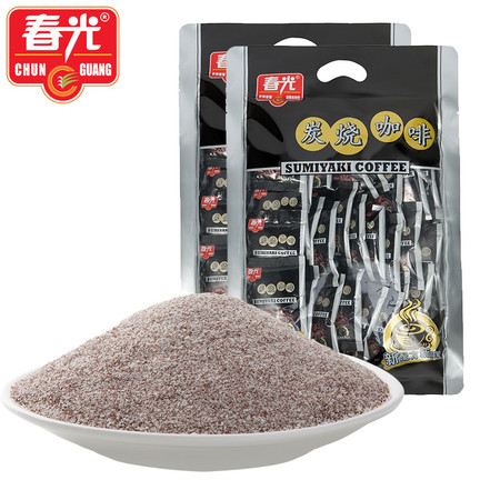 春光食品 海南特产 冲调 手工焙炒 炭烧咖啡570g*2 袋装 焦香味图片