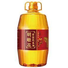 胡姬花 古法土榨风味花生油5L