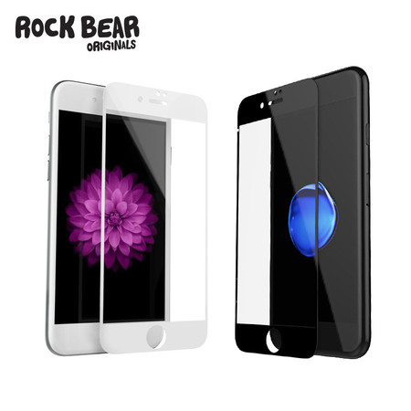 ROCK（洛克）BEAR苹果7钢化膜iPhone7 PLUS全覆盖膜高清防指纹手机贴膜