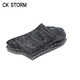 CK STORM 商务男袜 2双装加厚条纹款精梳棉银纤维品牌LOGO中筒男袜 礼盒装CKW62902