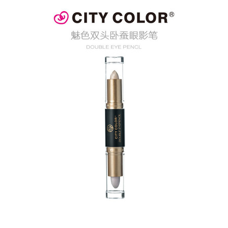 city color 魅色双头卧蚕眼影笔 2.5g（多色可选）