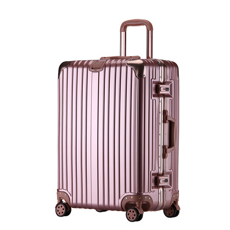 迪阿伦 铝框行李箱万向轮拉杆箱包男女密码旅行箱20寸商务登机箱图片
