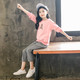 易蓓儿  女童套装2020新款儿童洋气时尚春秋季网红童装时髦韩版两件套