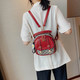 迪阿伦 超火包包女2020新款潮韩版印花双肩包流行迷你洋气手提包旅行背包