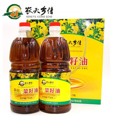 【振兴馆】农夫乡情 高山农家菜籽油1.8L*2礼盒装