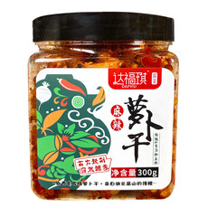 【达福琪 】农家风味即食酱菜萝卜干300g/瓶*2