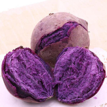 迷你紫薯新鲜地瓜农家特产5斤包邮