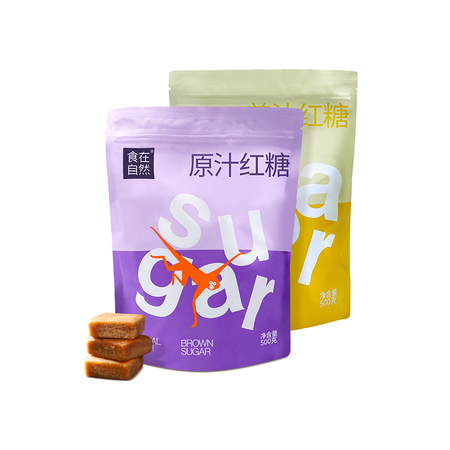 食在自然 红糖姜茶独立小包装500g图片