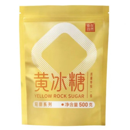 食在自然 黄冰糖小粒500g*3袋图片