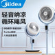 美的/MIDEA 空气循环扇家用电风扇超轻音落地扇大风力智能