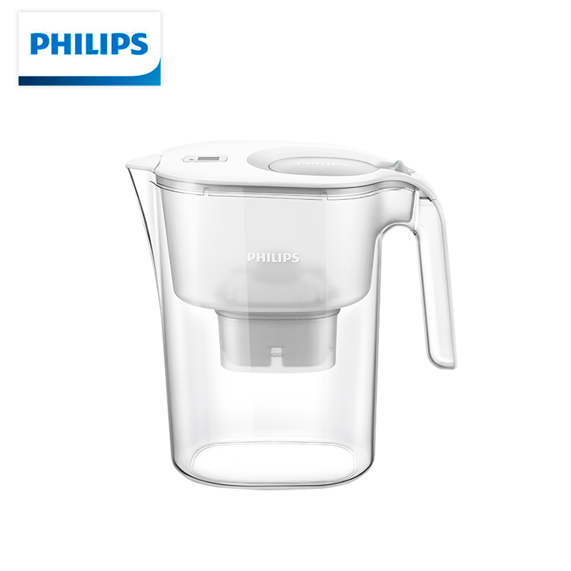 飞利浦/PHILIPS 全新升级净水壶 家用滤水壶 厨房自来水过滤净水器