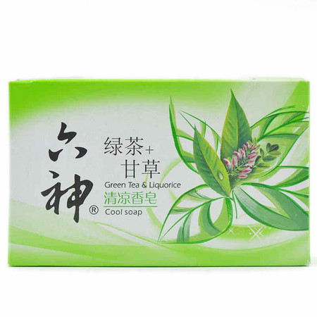 【一百】六神香皂绿茶125g（全店满58起配送）图片
