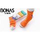 【包邮】宝娜斯/BONAS儿童纯棉袜子宝宝袜5双礼盒装春秋款童袜学生袜BCD-015