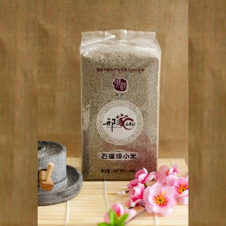 邢家石磨坊  石碾绿小米  900g