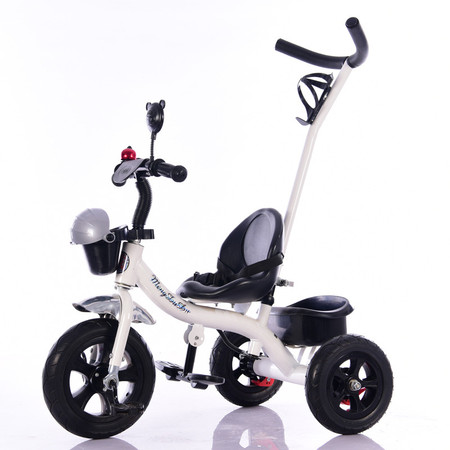 儿童三轮车脚踏车童车玩具宝宝手推单车1-2-3-4岁儿童自行车图片