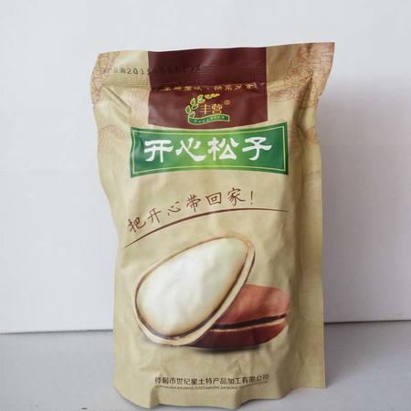 丰营开心松子 世纪星 物理开口松子 笨开口 东北零食220g