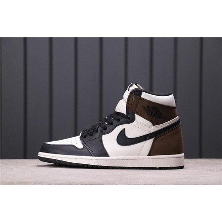 AJ1乔丹Air Jordan 1 Mocha 男鞋高帮小倒勾运动女休闲板鞋555088-105