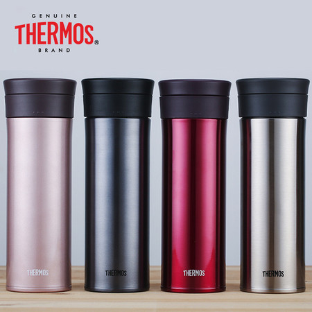 膳魔师/THERMOS 不锈钢高真空大容量 带茶漏保温保冷杯550ml TCMA-550图片