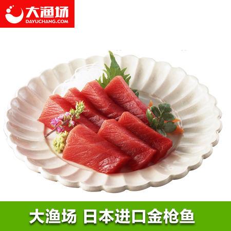 【大渔场】日本进口金枪鱼500g 新鲜冷冻生鱼片 深海鱼