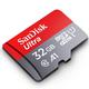 闪迪SanDisk 高速移动MicroSDHC UHS-I存储卡 TF卡 32GB Class10