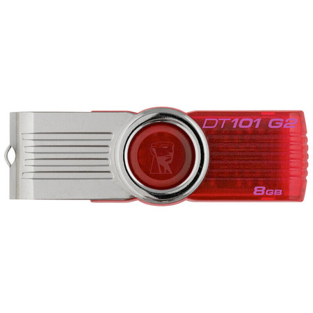 【金士顿Kingston】8G优盘 DT 101 G2 8GB U盘金属旋转时尚创意u盘图片