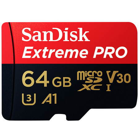   闪迪（SanDisk）A1 64GB至尊超极速移动MicroSDXC UHS-I存储卡
