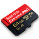   闪迪（SanDisk）A1 64GB至尊超极速移动MicroSDXC UHS-I存储卡