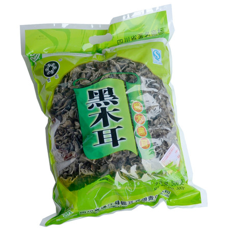 雪花 通江段木黑木耳 250g  袋装图片