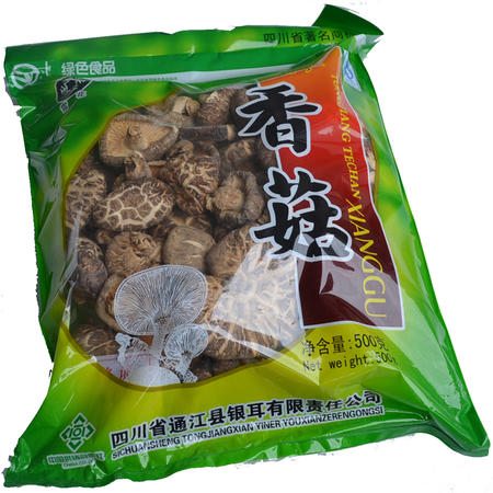 雪花 通江段木香菇 500g 袋装