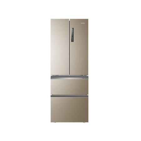 海尔/Haier 统帅BCD-335WLDPGU1 335升法式四门冰箱智能变频一级家用无霜对开