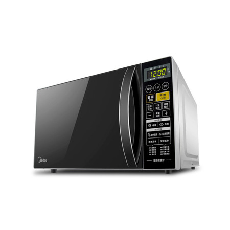 美的/MIDEA M1-L201B 微波炉 变频大火力 智能解冻 节能降噪 蒸煮烤多功能图片