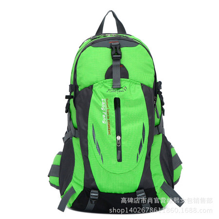GB新品大容量40L户外包情侣双肩背包防水登山包旅行包