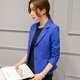 BS秋季新款韩版女装长袖西装单排扣修身显瘦短西装外套百搭潮流
