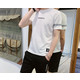 LS2020夏季韩版新款男士短袖套装短裤男潮流上衣T恤半袖速干五分裤