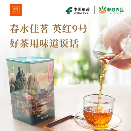 达文振兴社 清远农特产英红9号(春水佳茗)