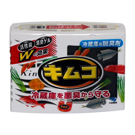 小林制药（KOBAYASHI） 冰箱去味消臭剂 活性炭113g 保鲜 除异味 日本原装进口