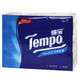 得宝(Tempo) 纸巾36小包 无香手帕纸 4层 迷你餐巾纸面巾纸 可湿水