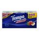 得宝(Tempo) 手帕纸 4层加厚 可湿水 洗脸巾 甜心桃味6包/条*2条