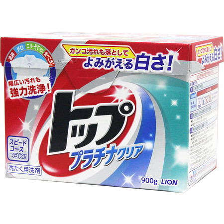 狮王（Lion） top超浓缩洗衣粉900g 日本进口图片