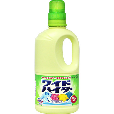 花王 （KAO）衣物彩漂液1000ml 日本进口 包邮